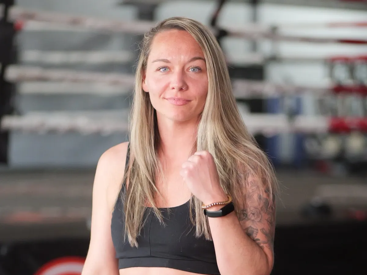 Portrait of LeeAnne Brown, boxing coach.